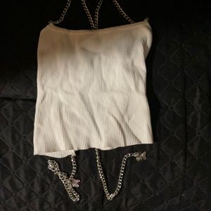 Chain crop top